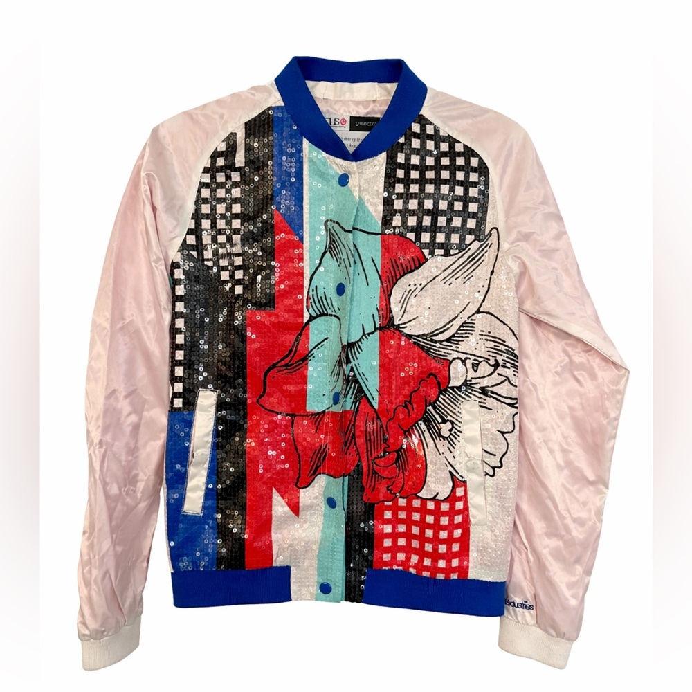 GSUS SINDUSTRIES SEQUIN JACKET MEDIUM